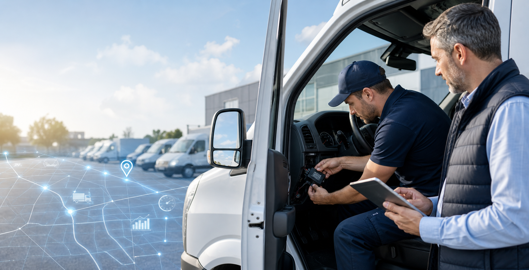 Fleet telematics service work